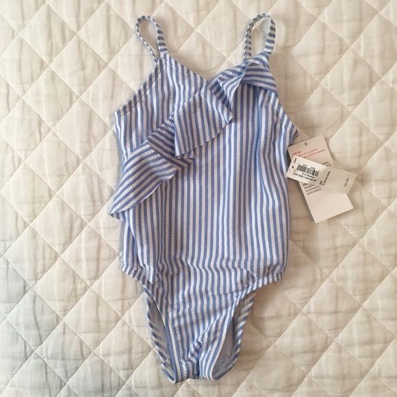 old navy seersucker swimsuit